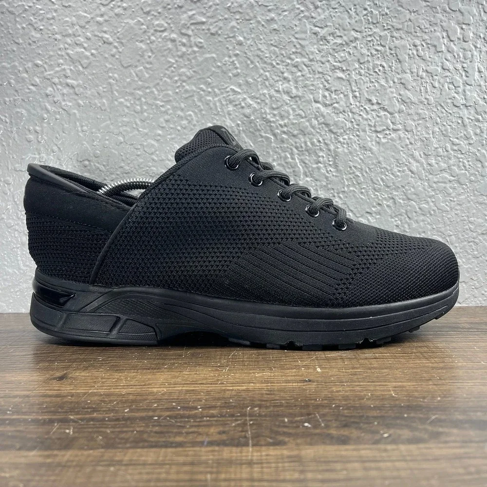 Zeba Hands Free Slip On Men's Black Walking Shoes - Men's Size 9.5
